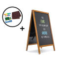 A Frame Chalkboard   Magnetic Porcelain Steel Board